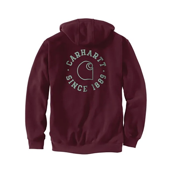 Carhartt Rain Defender Loose Fit Midweight Hoodie - Picture 2 of 5